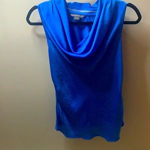 Armani Exchange royal blue dress shirt